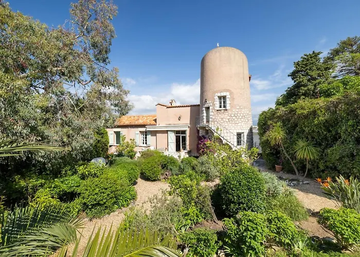 בית נופש Cap D'antibes- Seafront - Swimming Pool -ac *