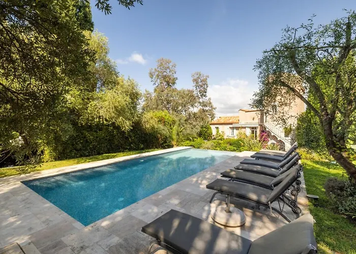 Cap D'antibes- Seafront - Swimming Pool -ac בית נופש *